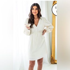 Pink Lily XS champagne cocktail dress